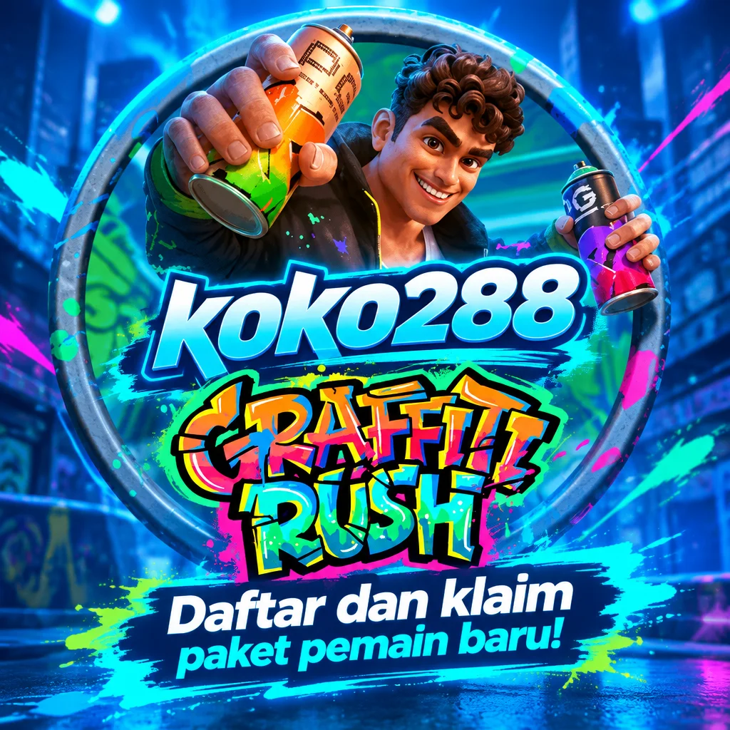 koko288 · Graffiti Rush · Tampilan permainan